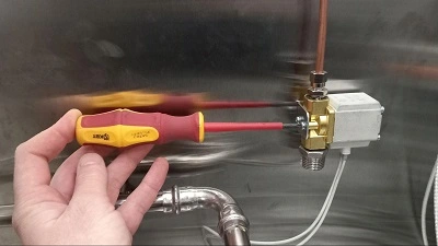 Нет подачи воды в камеру. Фото 3