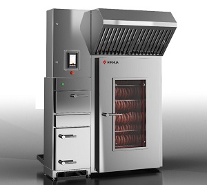 Коптильни с щеповым дымогенератором