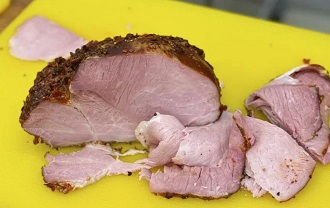 Текстура мяса после копчения