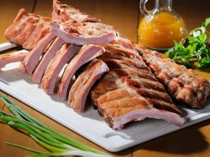 Рецептура приготовления ребер свиных сырокопченых 2 сорта (ГОСТ 16594)